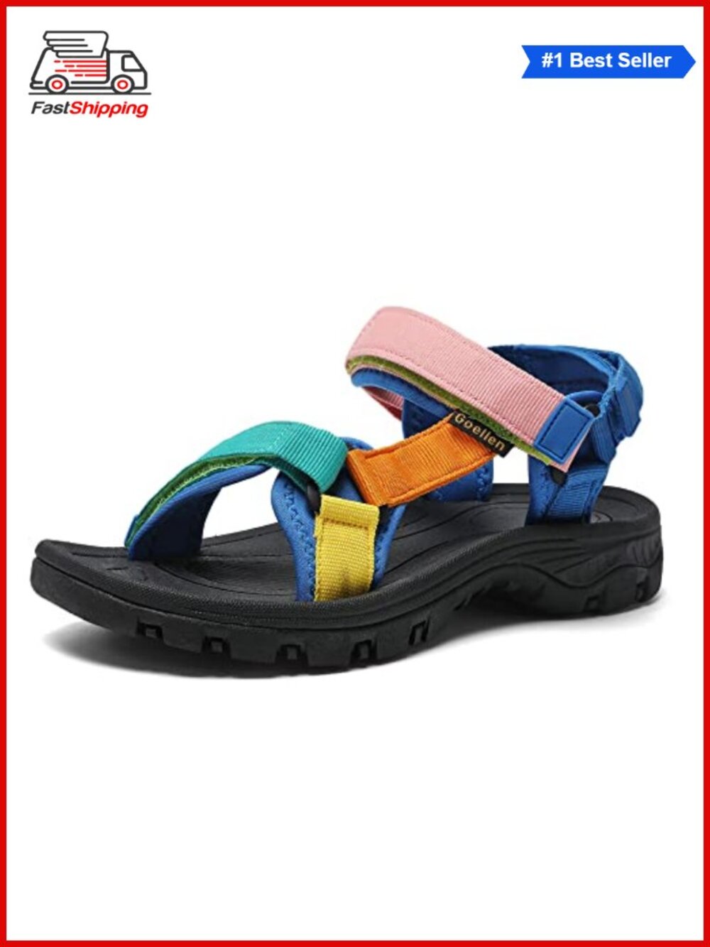 Women's Hiking Sport Sandals Water Outdoor Athletic Shoes Arch Support